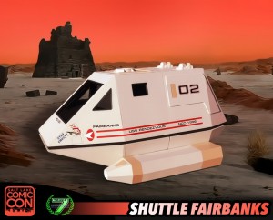 The Shuttle Fairbanks at Salt Lake Comic Con 2015.